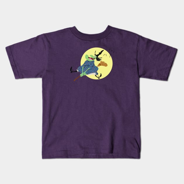 Witch Hazel Kids T-Shirt by CKline